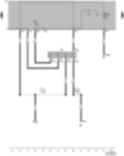 Wiring Diagram  VW GOL 2004 - Ignition/starter switch