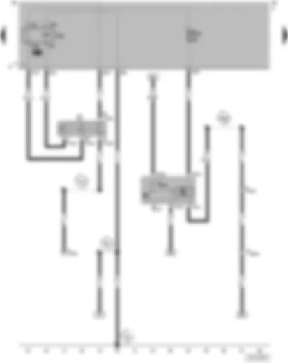 Wiring Diagram  VW GOL 2002 - Ignition/starter switch - Heated rear window switch - Heated rear window switch bulb