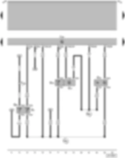 Wiring Diagram  VW GOL 2005 - Coolant temperature sender - Hall sender - Intake air temperature sender - Coolant temperature sender - Air mass meter - 4LV (injection system) control unit