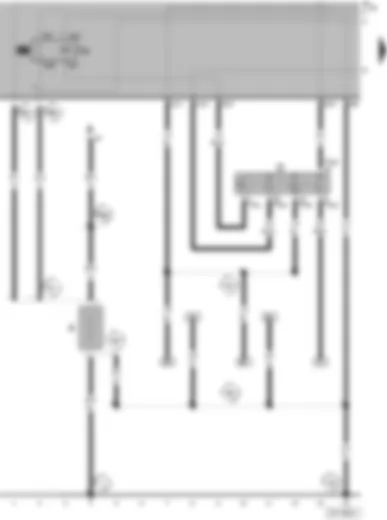 Wiring Diagram  VW GOL 2003 - Battery - Ignition/starter switch - X contact relief relay