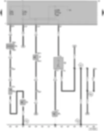 Wiring Diagram  VW GOL 2003 - Brake light switch - Driver door contact switch - Horn plate - Horn/dual tone horn - Horn activation contact ring - Interior light - front