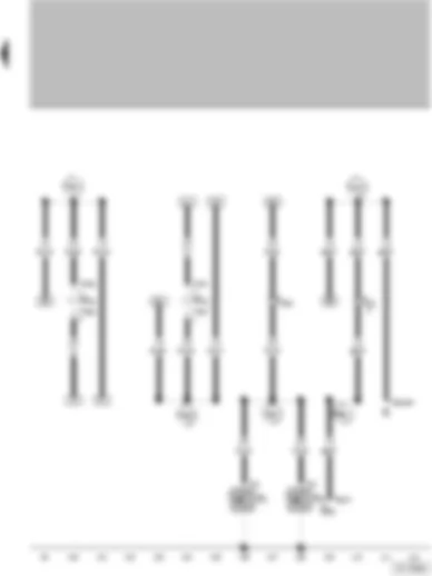 Wiring Diagram  VW GOL 2004 - Driver door contact switch - Front passenger door contact switch - Left side mounted turn signal bulb - Right side mounted turn signal bulb