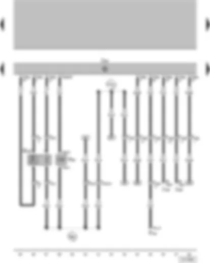 Wiring Diagram  VW GOL 2007 - Lambda probe - engine control unit - active charcoal filter system solenoid valve 1