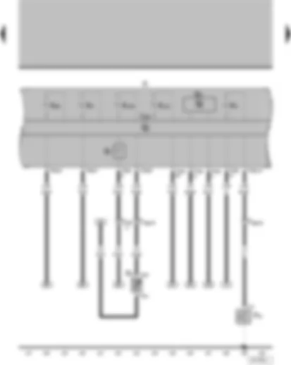 Wiring Diagram  VW GOL 2014 - Oil pressure switch - fuel gauge - coolant temperature display sender - dash panel insert - reserve fuel warning lamp - exhaust emissions warning lamp