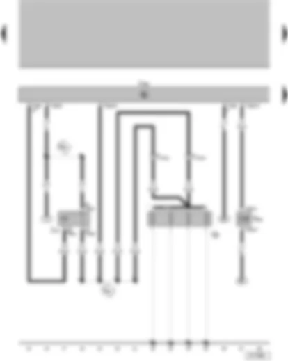 Wiring Diagram  VW GOL 2014 - Glow plug relay - engine control unit - exhaust gas recirculation valve - engine glow plug