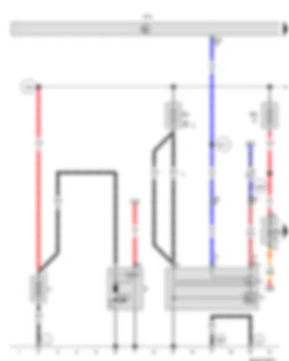 Wiring Diagram  VW GOLF A6 2014 - Battery - Starter - Alternator - Voltage regulator