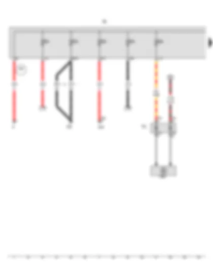 Wiring Diagram  VW GOLF A7 2015 - Fuse holder A