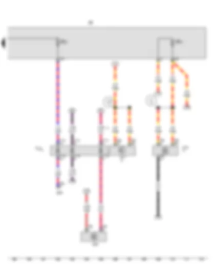 Wiring Diagram  VW GOLF A7 2015 - Fuse holder B