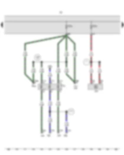 Wiring Diagram  VW GOLF A7 2015 - Fuse holder C