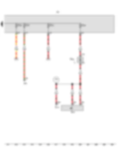Wiring Diagram  VW GOLF A7 2015 - Fuse holder C