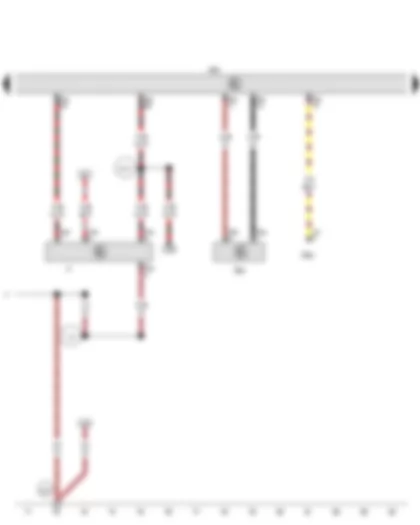 Wiring Diagram  VW GOLF A7 2015 - Brake light switch - Radiator outlet coolant temperature sender - Engine control unit