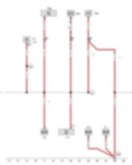 Wiring Diagram  VW GOLF CABRIOLET 2012 - Earth connection 13 - in main wiring harness - Earth connection 16 - in main wiring harness - Earth connection 27 - in main wiring harness - Earth point - on right headlight