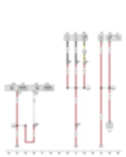 Wiring Diagram  VW GOLF CABRIOLET 2012 - Earth connection 2 - in seat heating wiring harness - Earth connection 25 - in main wiring harness - Earth connection 15 - in interior wiring harness