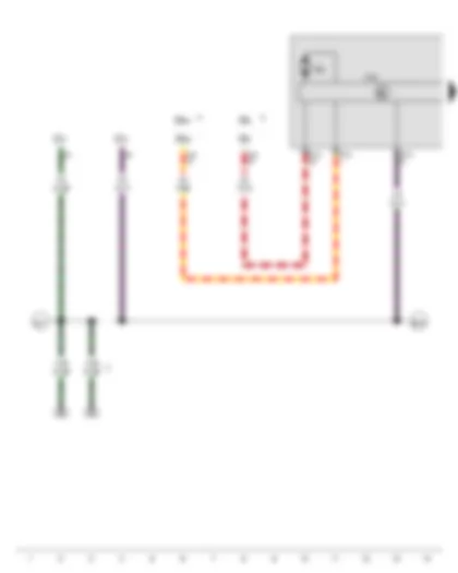 Wiring Diagram  VW GOLF CABRIOLET 2014 - ABS control unit - ABS hydraulic pump