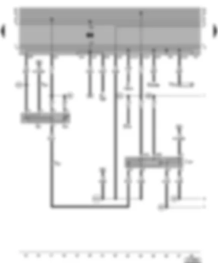 Wiring Diagram  VW GOLF CABRIOLET 2002 - Hazard warning light switch - additional relay for hazard warning system