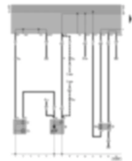 Wiring Diagram  VW GOLF CABRIOLET 2002 - Starter - alternator - fuel pump
