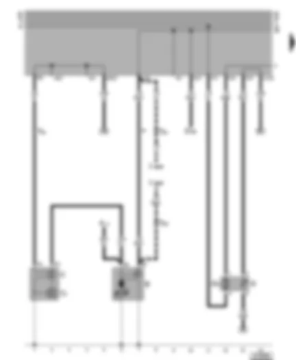 Wiring Diagram  VW GOLF CABRIOLET 2002 - Starter - alternator - fuel pump