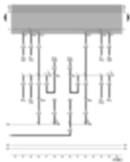 Wiring Diagram  VW GOLF CABRIOLET 2002 - Turn signal