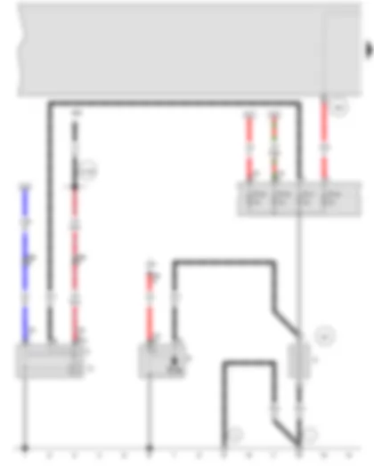 Wiring Diagram  VW GOLF CITY 2008 - Battery - Starter - Alternator - Voltage regulator
