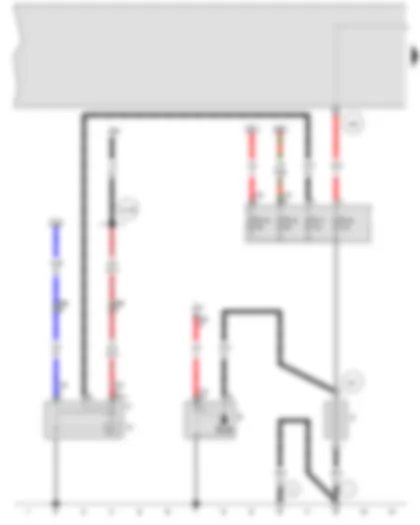 Wiring Diagram  VW GOLF CITY 2008 - Battery - Starter - Alternator - Voltage regulator