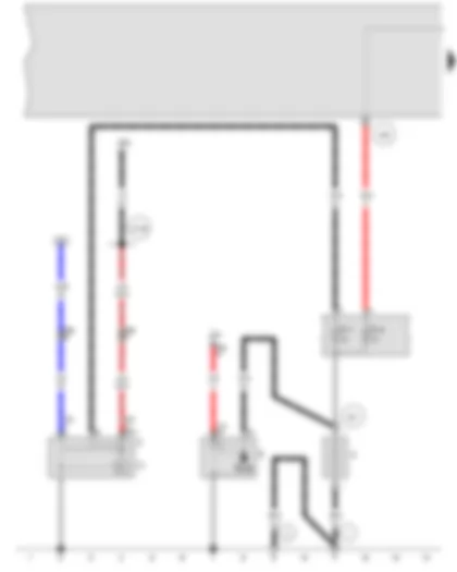 Wiring Diagram  VW GOLF CITY 2008 - Battery - Starter - Alternator - Voltage regulator