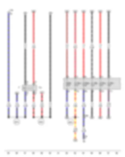 Wiring Diagram  VW GOLF CITY 2010 - Brake light switch - Brake pedal switch