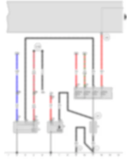 Wiring Diagram  VW GOLF CITY 2010 - Battery - Starter - Alternator - Voltage regulator