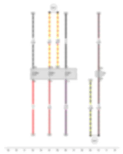 Wiring Diagram  VW GOLF CITY 2010 - Fuse 10 in fuse holder A - Fuse 11 in fuse holder A - Fuse 24 in fuse holder A - Rear window wiper single fuse
