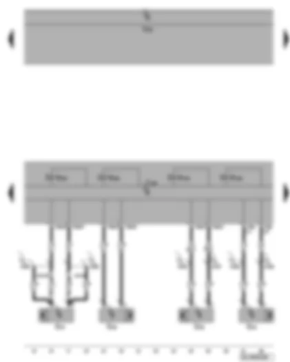 Wiring Diagram  VW GOLF PLUS 2012 - Steuergerät für ABS - Drehzahlfühler