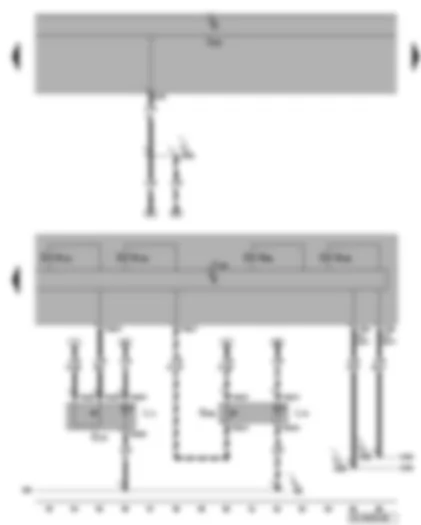 Wiring Diagram  VW GOLF PLUS 2014 - Steuergerät für ABS - Schalter für Antriebsschlupfregelung - Taster für Reifenkontrollanzeige