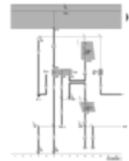 Wiring Diagram  VW GOLF PLUS 2014 - Relais für Spannungsversorgung Klemme 15
