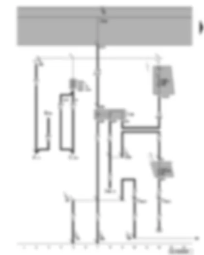 Wiring Diagram  VW GOLF PLUS 2014 - Terminal 15 voltage supply relay