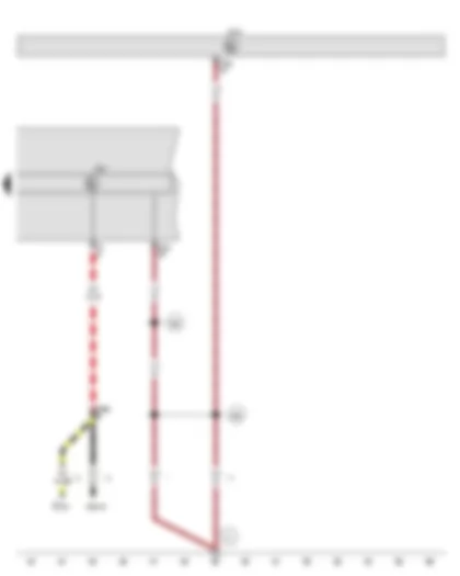 Wiring Diagram  VW GOLF PLUS 2012 - Air conditioning system control unit