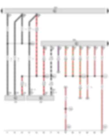 Wiring Diagram  VW GOLF PLUS 2013 - Engine control unit