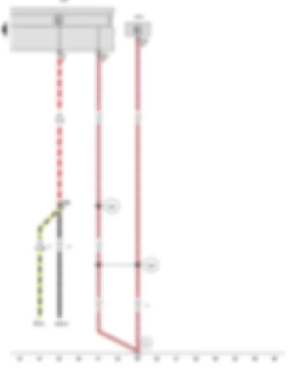 Wiring Diagram  VW GOLF PLUS 2013 - Air conditioning system control unit