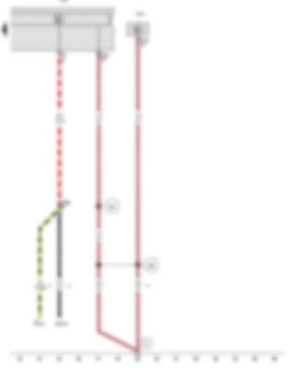 Wiring Diagram  VW GOLF PLUS 2013 - Air conditioning system control unit