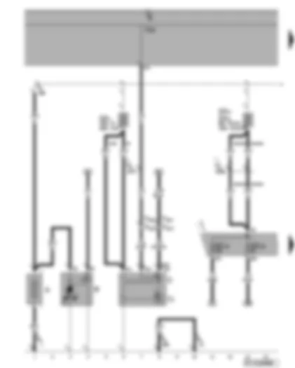 Wiring Diagram  VW GOLF PLUS 2006 - Battery - alternator - starter - fuses