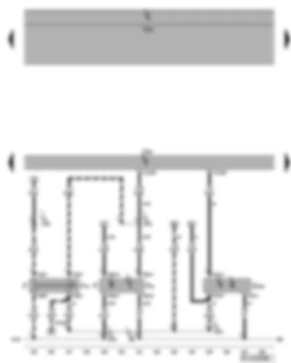 Wiring Diagram  VW GOLF PLUS 2007 - Engine control unit - clutch position sender - brake light switch - brake pedal switch