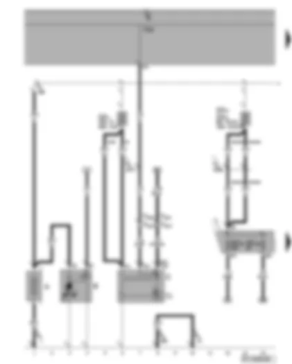 Wiring Diagram  VW GOLF PLUS 2006 - Battery - alternator - starter - fuses