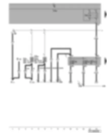 Wiring Diagram  VW GOLF PLUS 2006 - X-contact relief relay - fuses