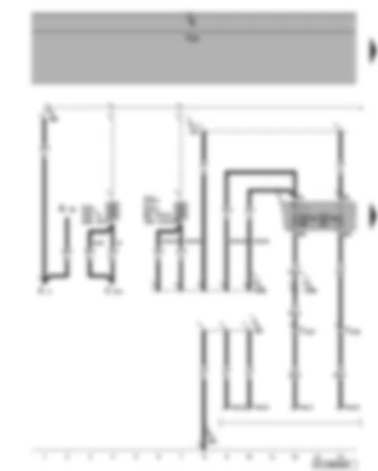 Wiring Diagram  VW GOLF PLUS 2008 - Fuses SA1 - SA5 - SA6 - SC49 - SC58 - equipment for disabled persons voltage supply