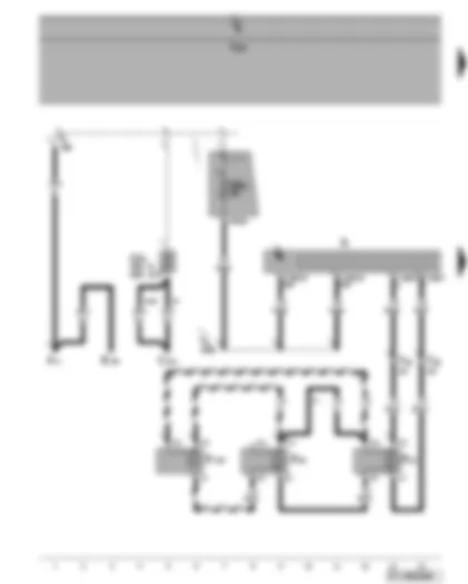 Wiring Diagram  VW GOLF PLUS 2006 - Radio - front left loudspeaker - fuse SA1 - SB8