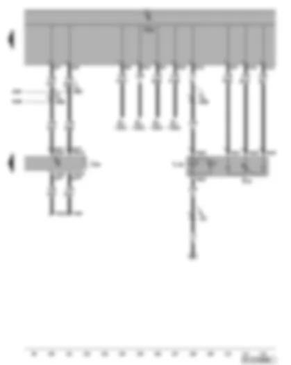 Wiring Diagram  VW GOLF PLUS 2006 - Data bus diagnostic interface - illumination regulators