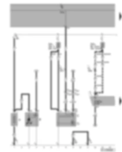Wiring Diagram  VW GOLF PLUS 2008 - Battery - alternator - starter - fuses