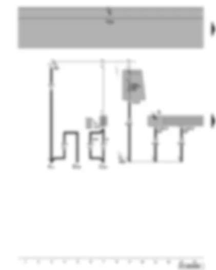 Wiring Diagram  VW GOLF PLUS 2008 - Radio - fuse SA1 - SB8