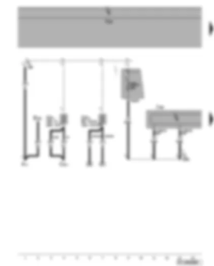Wiring Diagram  VW GOLF PLUS 2008 - Control unit with display for radio navigation system
