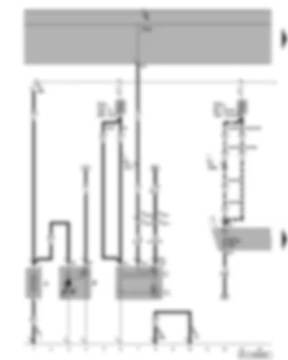 Wiring Diagram  VW GOLF PLUS 2008 - Battery - alternator - starter - fuses