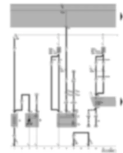 Wiring Diagram  VW GOLF PLUS 2008 - Battery - alternator - starter