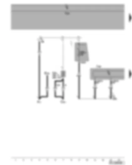 Wiring Diagram  VW GOLF PLUS 2008 - Control unit with display for radio navigation system