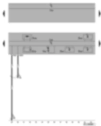 Wiring Diagram  VW GOLF PLUS 2009 - Mechatronic unit for dual clutch gearbox - gearbox input speed sender - gearbox hydraulic pressure sender - hydraulic pump motor - clutch travel sender